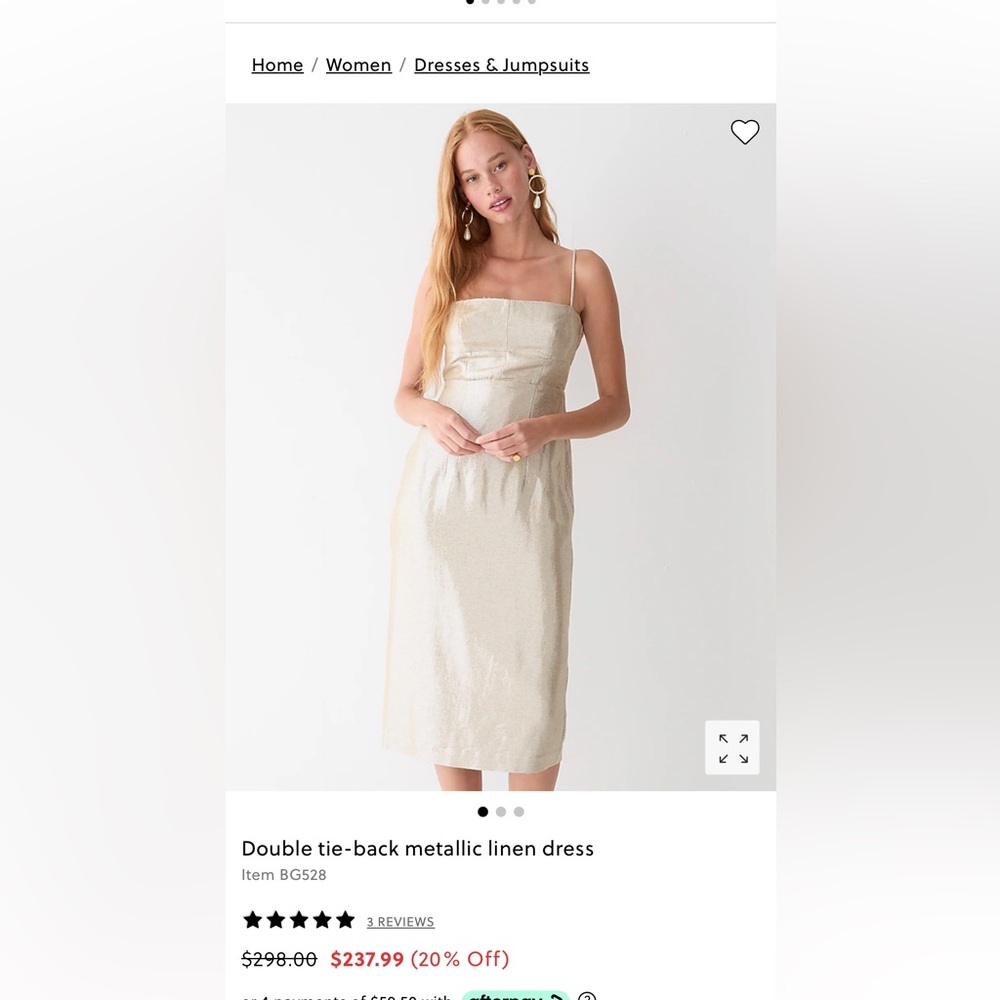 J.Crew collection dress